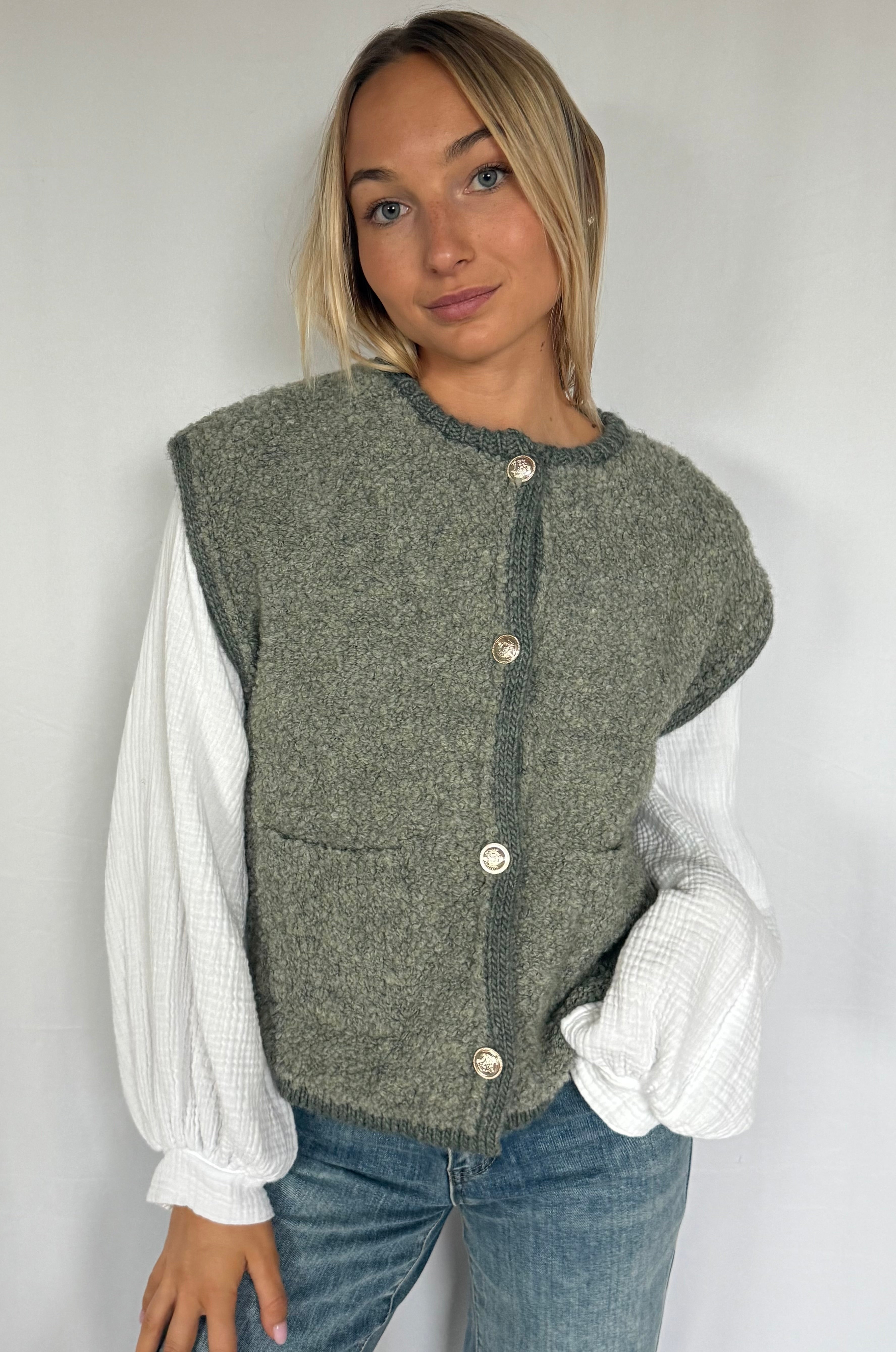 Pull sans manche KANIA
