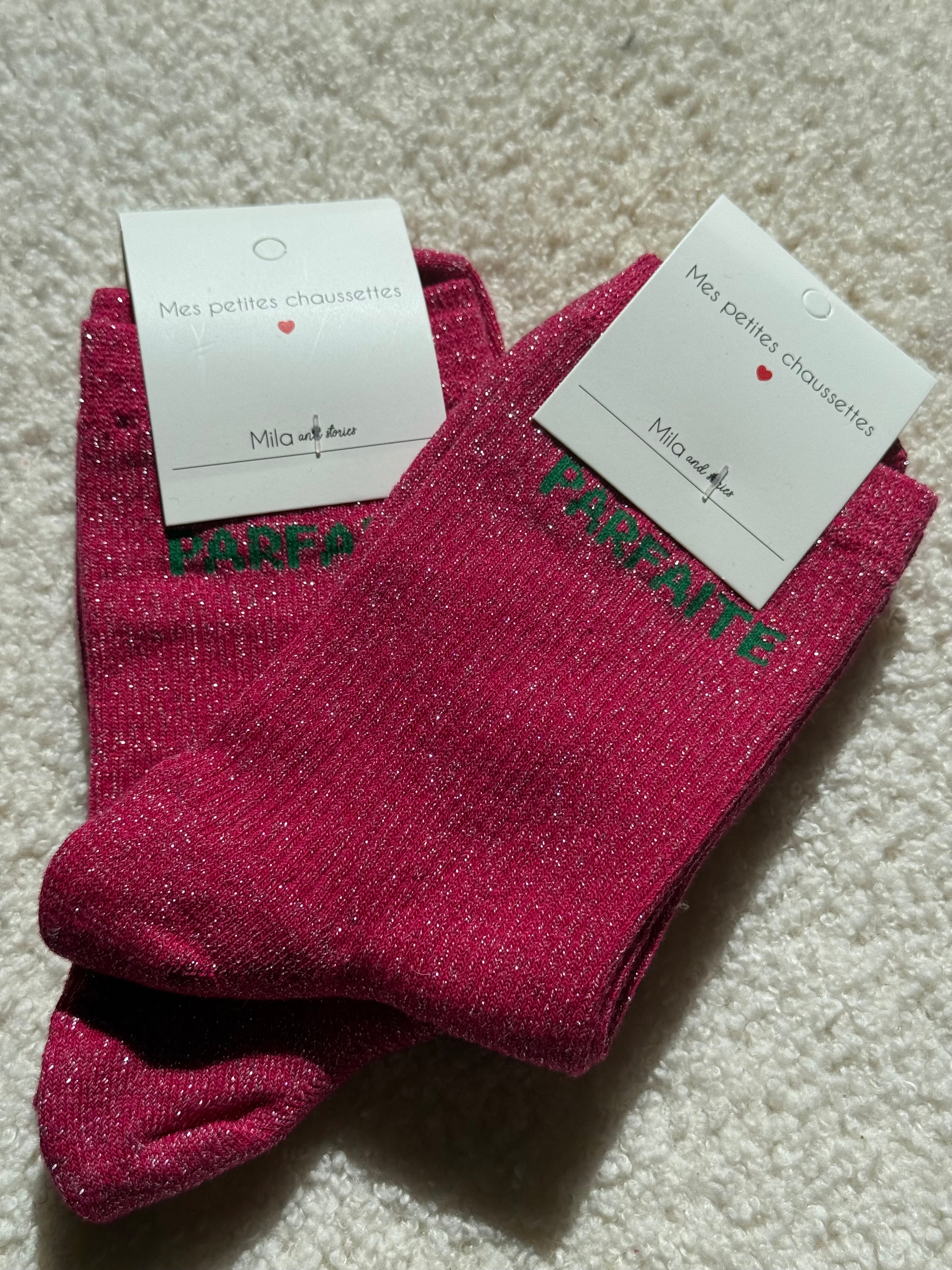 Chaussette à paillette