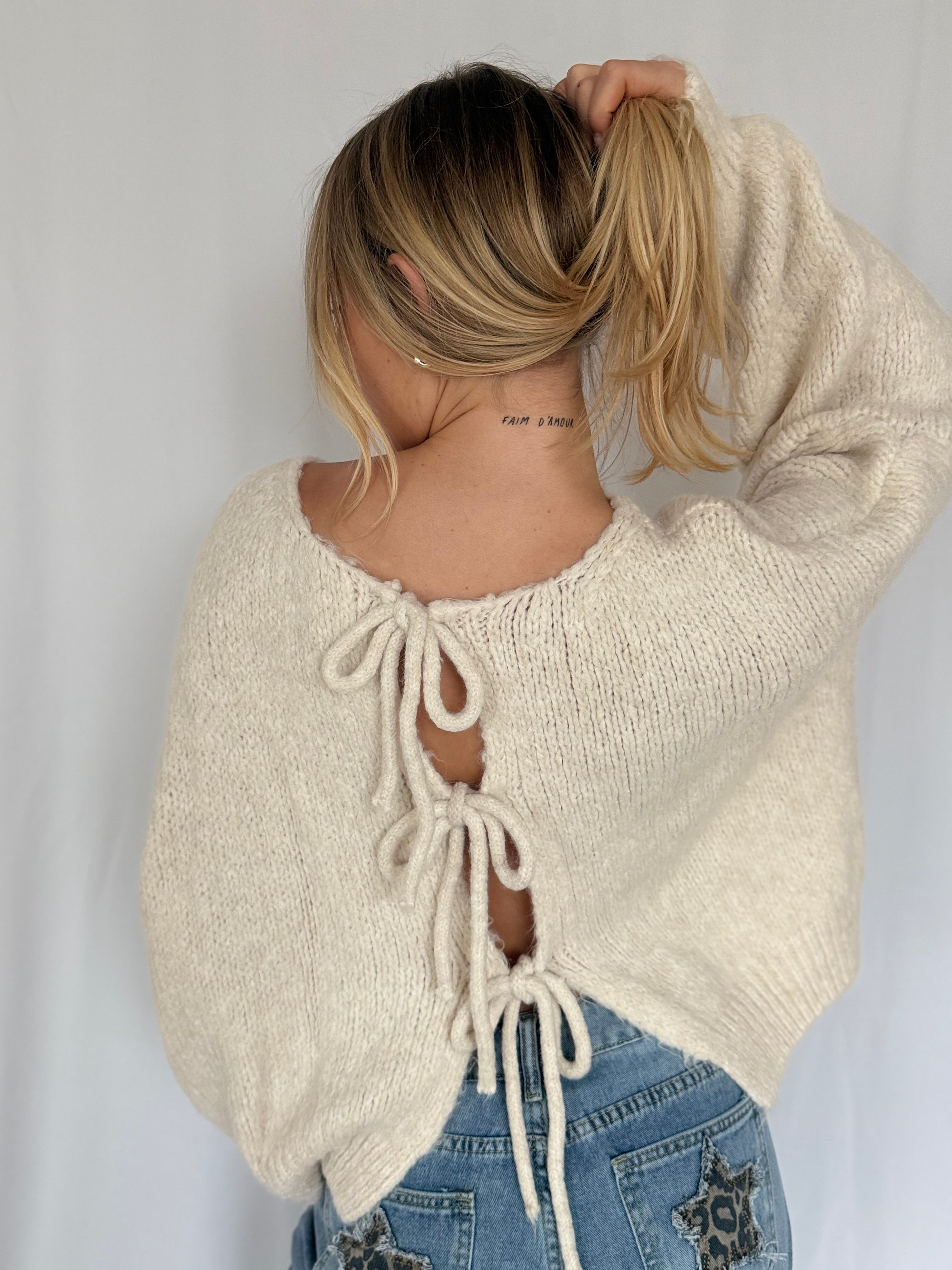 Gilet à noeuds PAOLIA