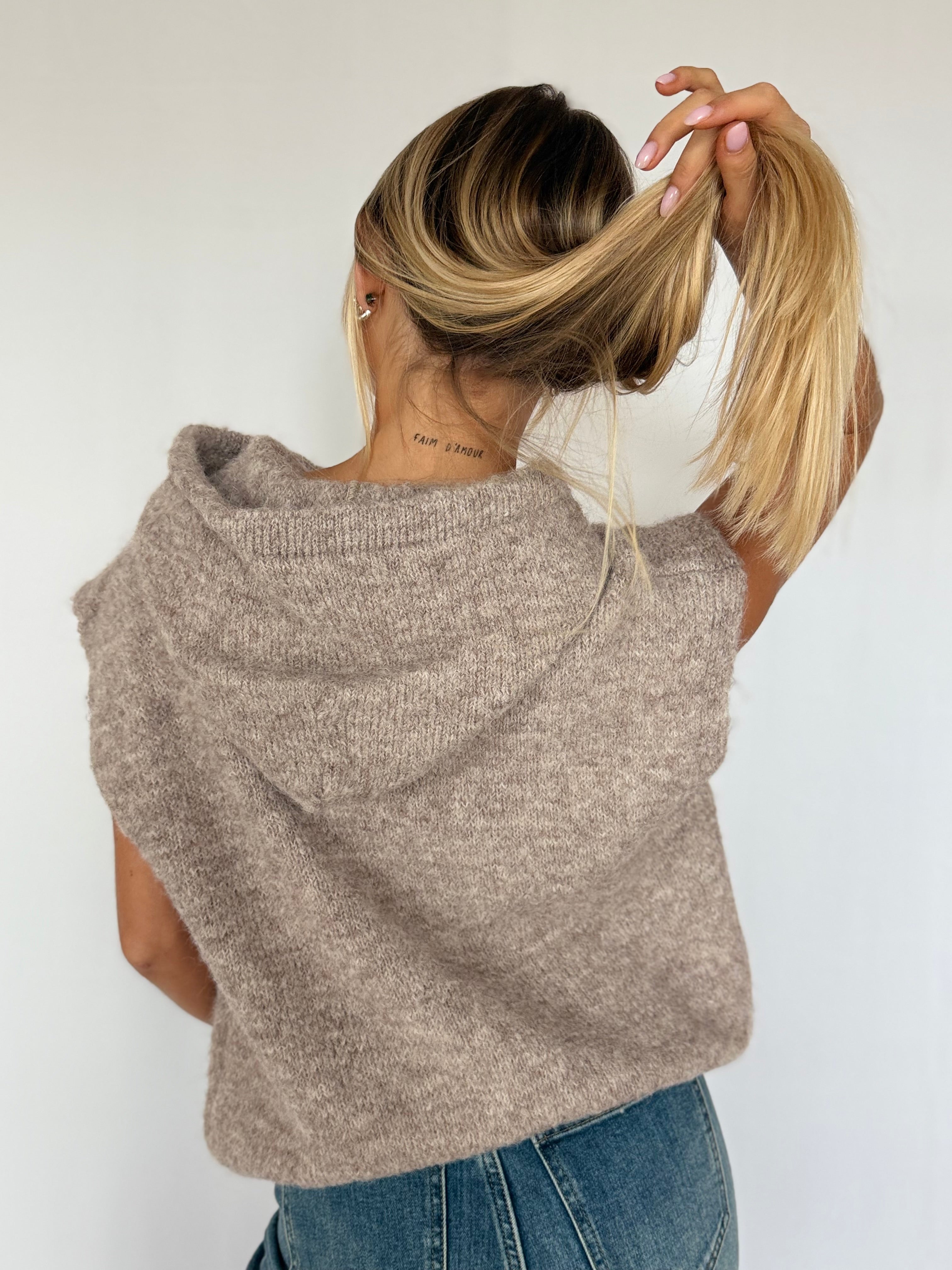 Pull sans manche AYA