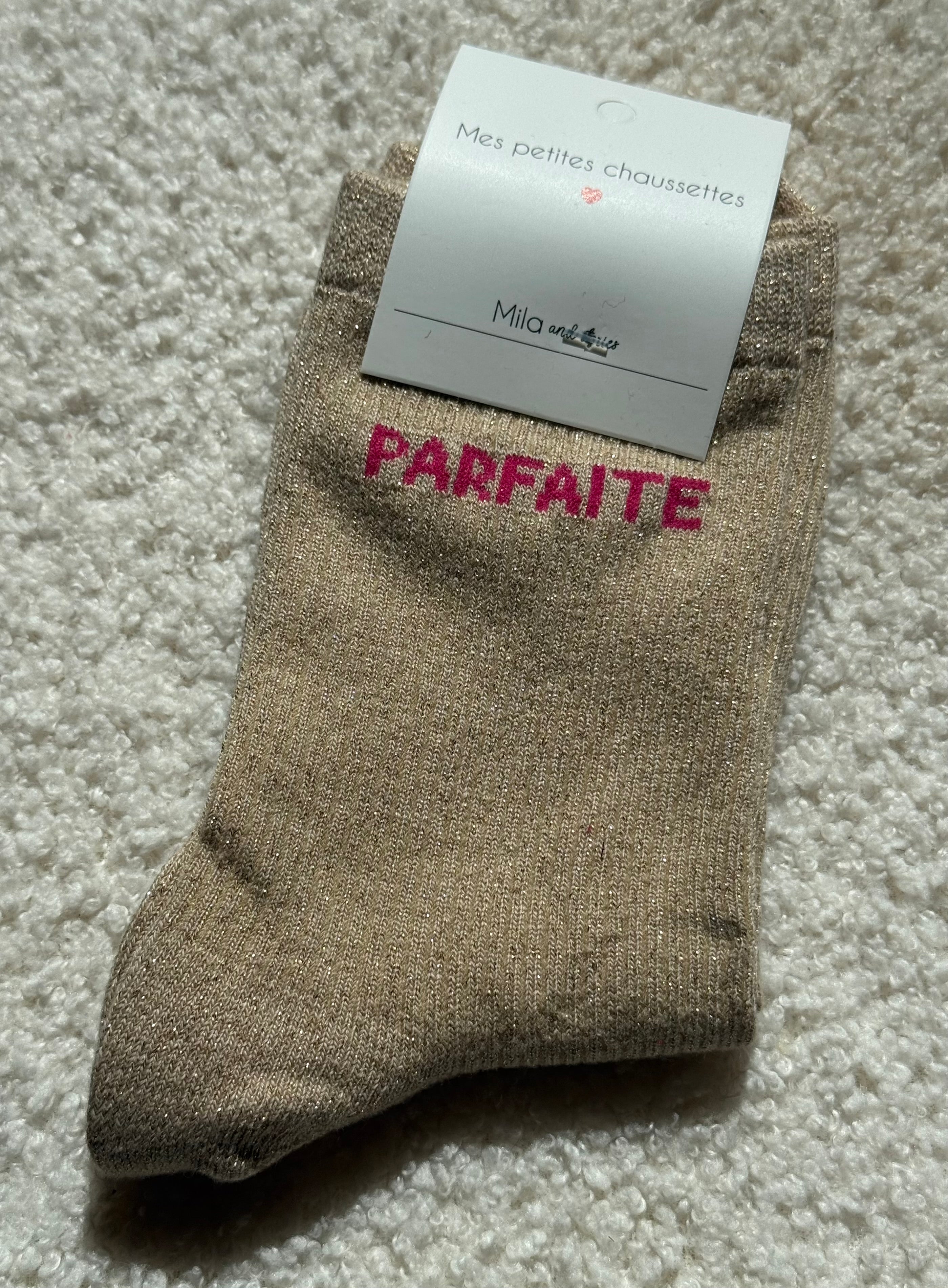 Chaussette à paillette