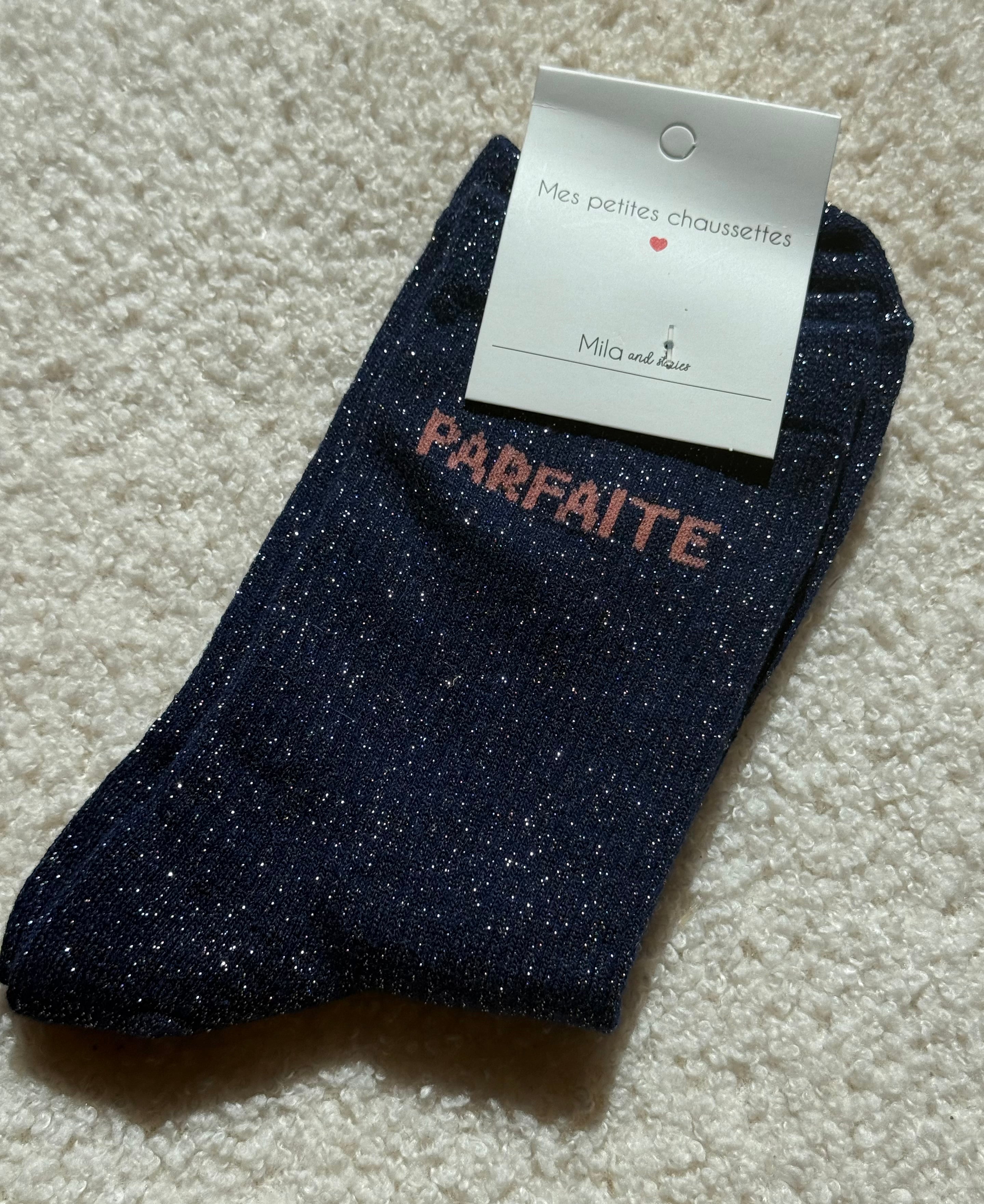Chaussette à paillette