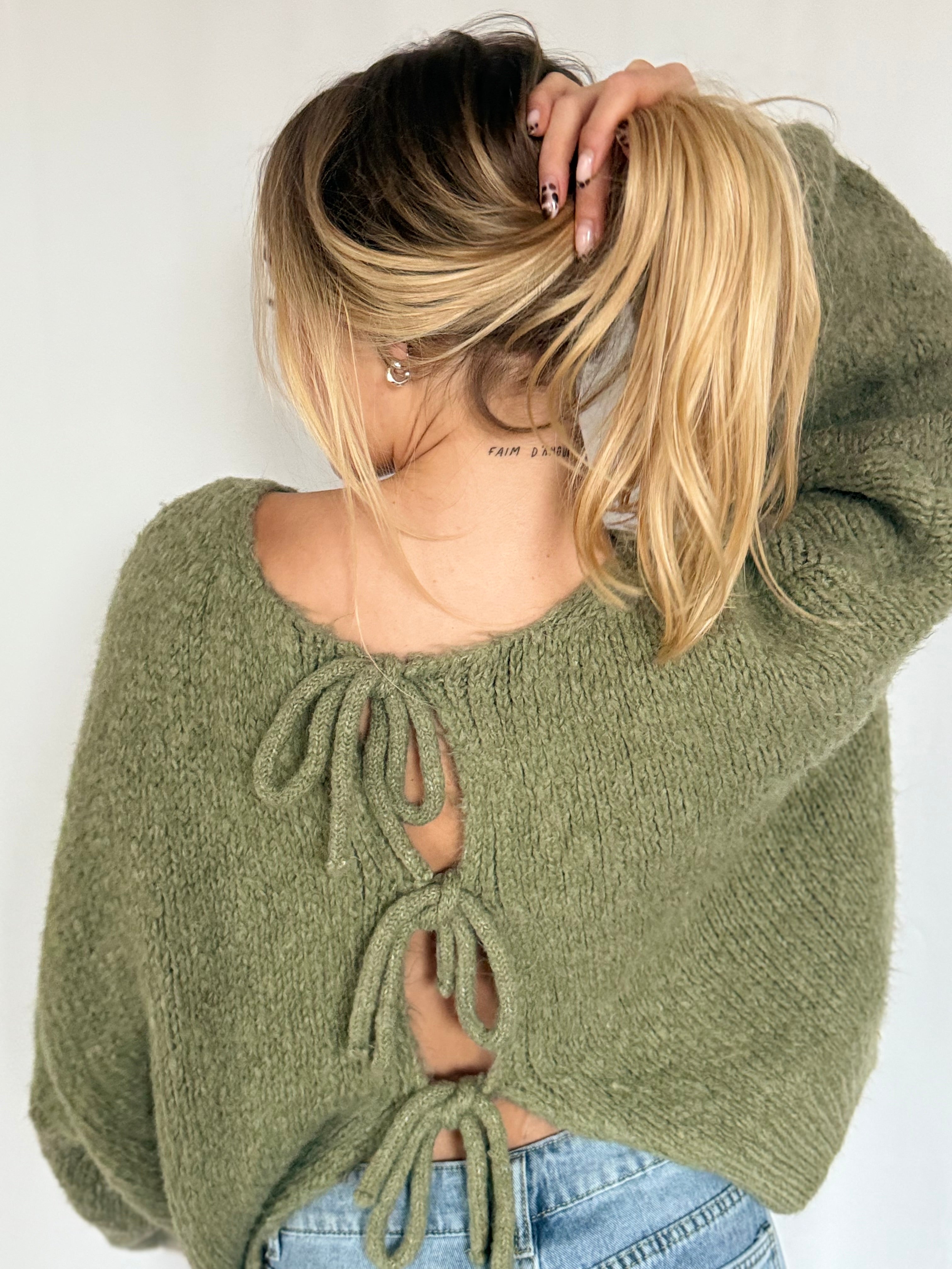 Gilet à noeuds PAOLIA