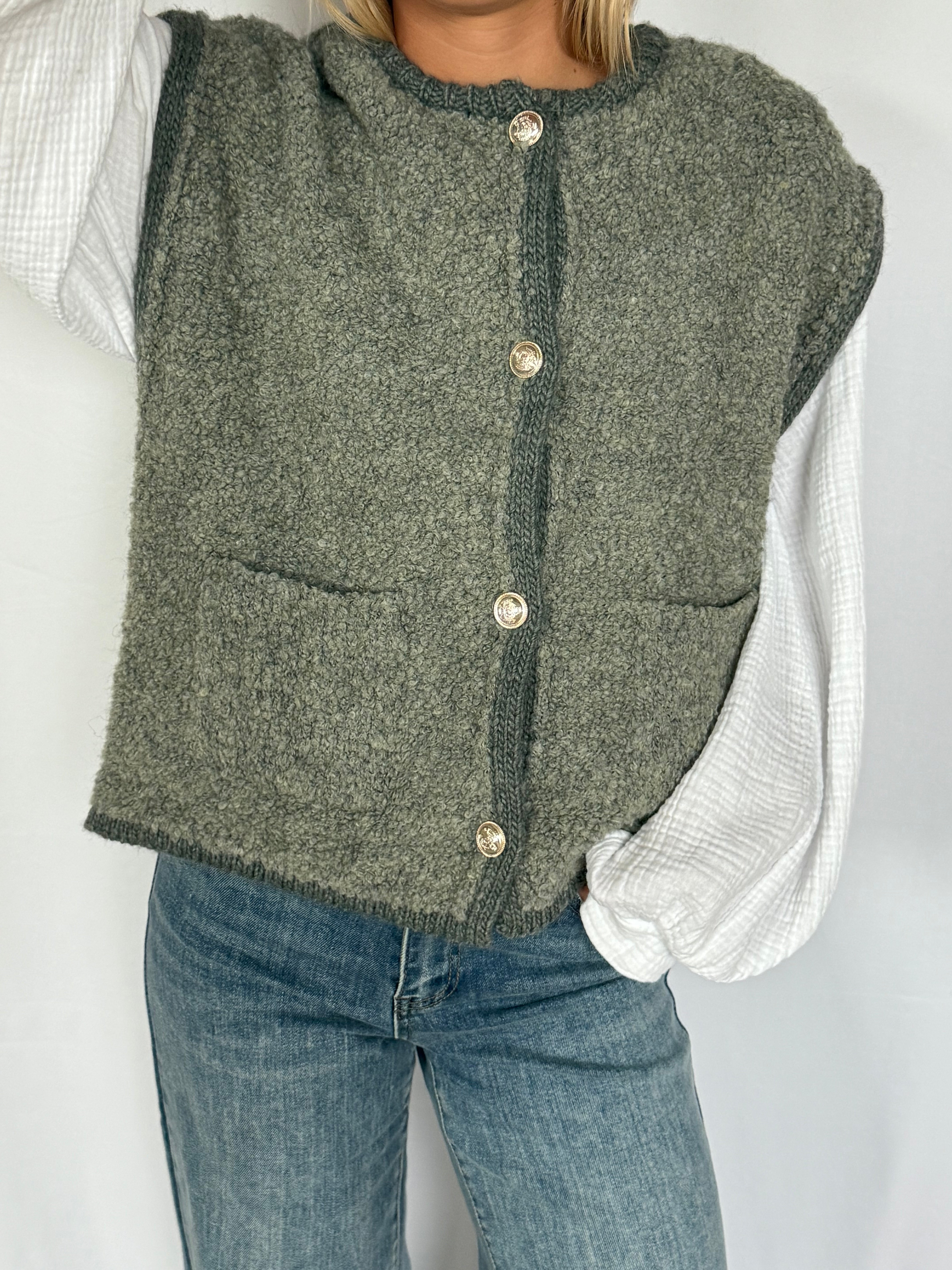 Pull sans manche KANIA