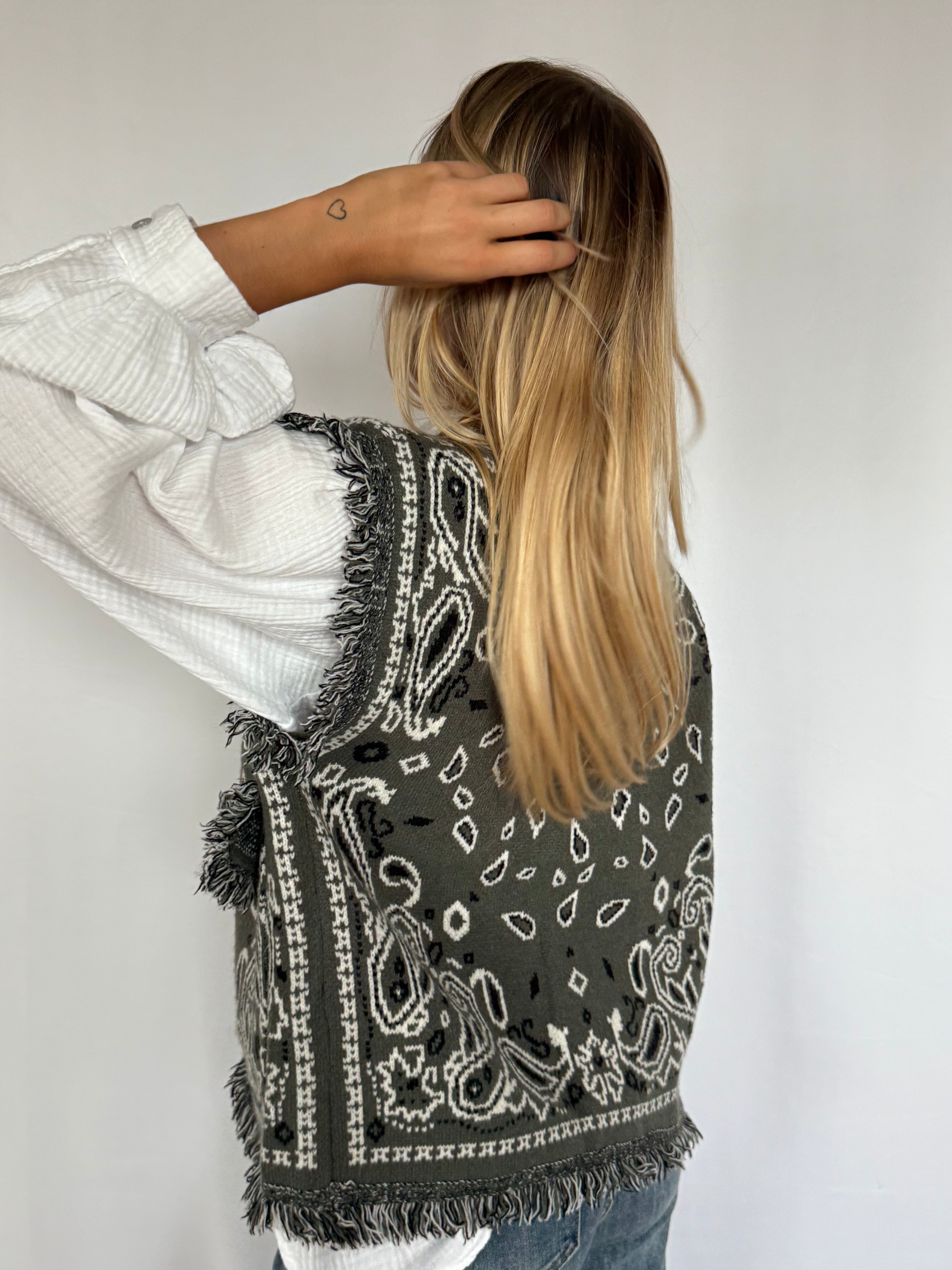 Gilet sans manche PAISLEY