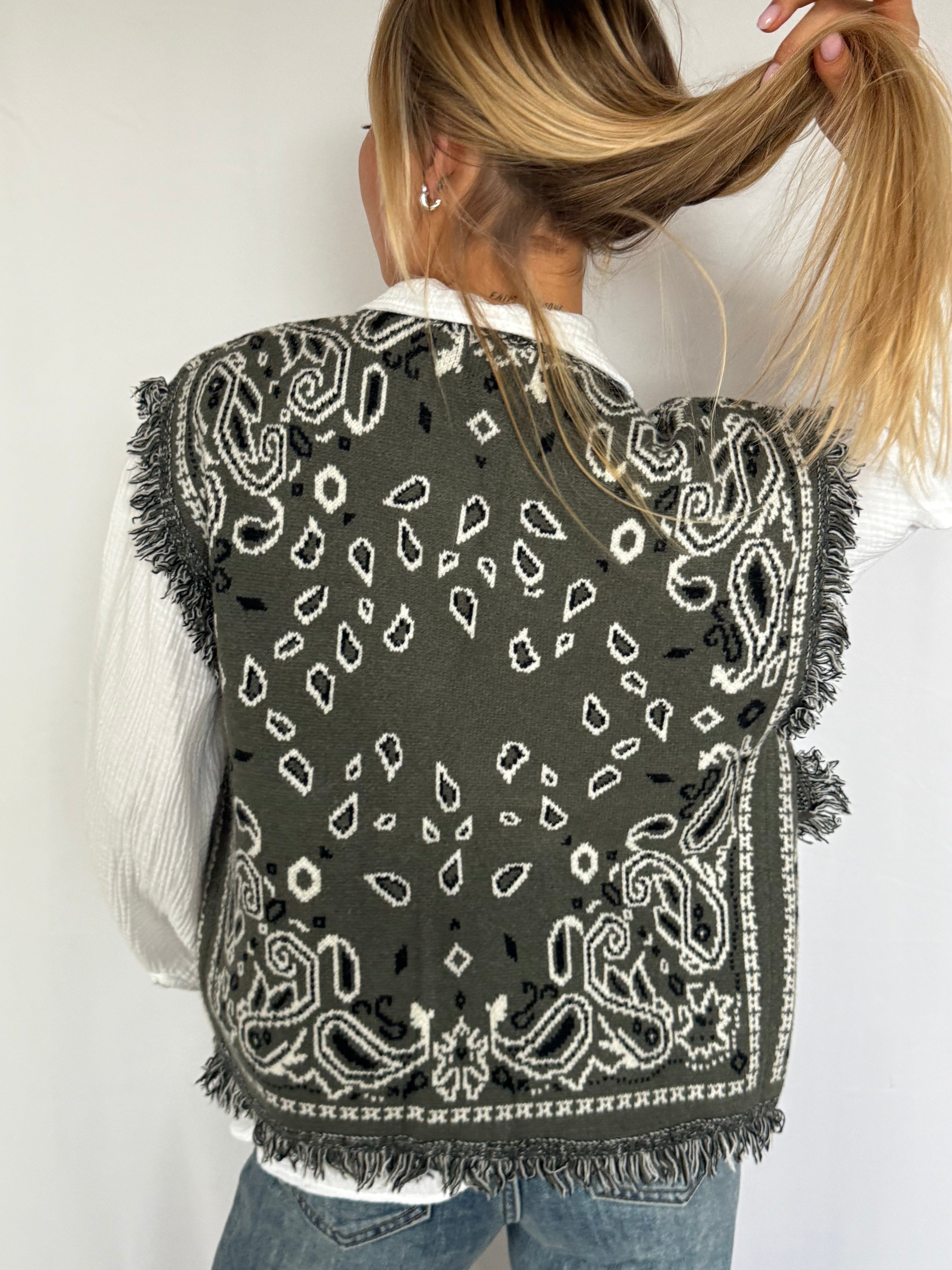 Gilet sans manche PAISLEY