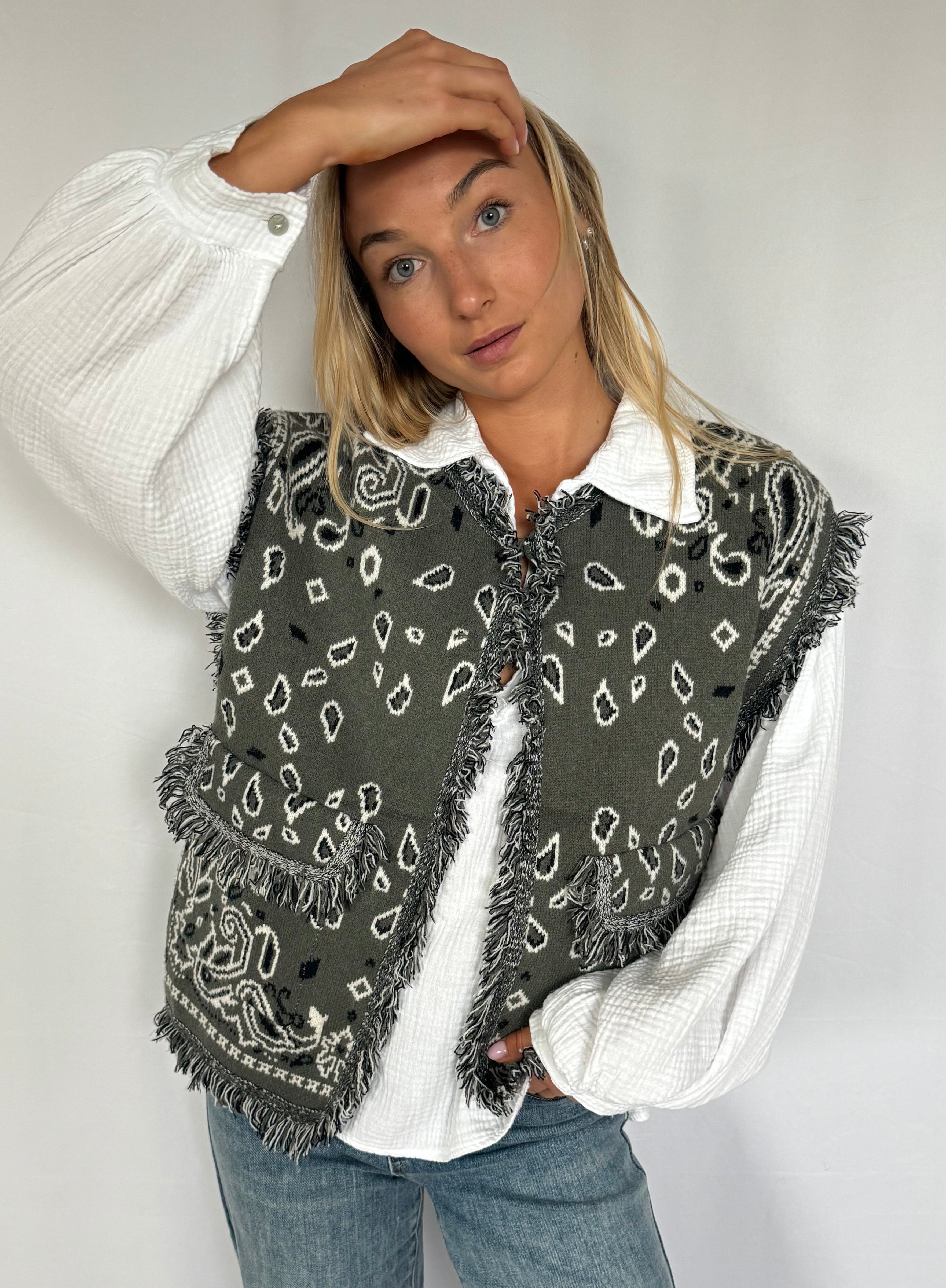 Gilet sans manche PAISLEY
