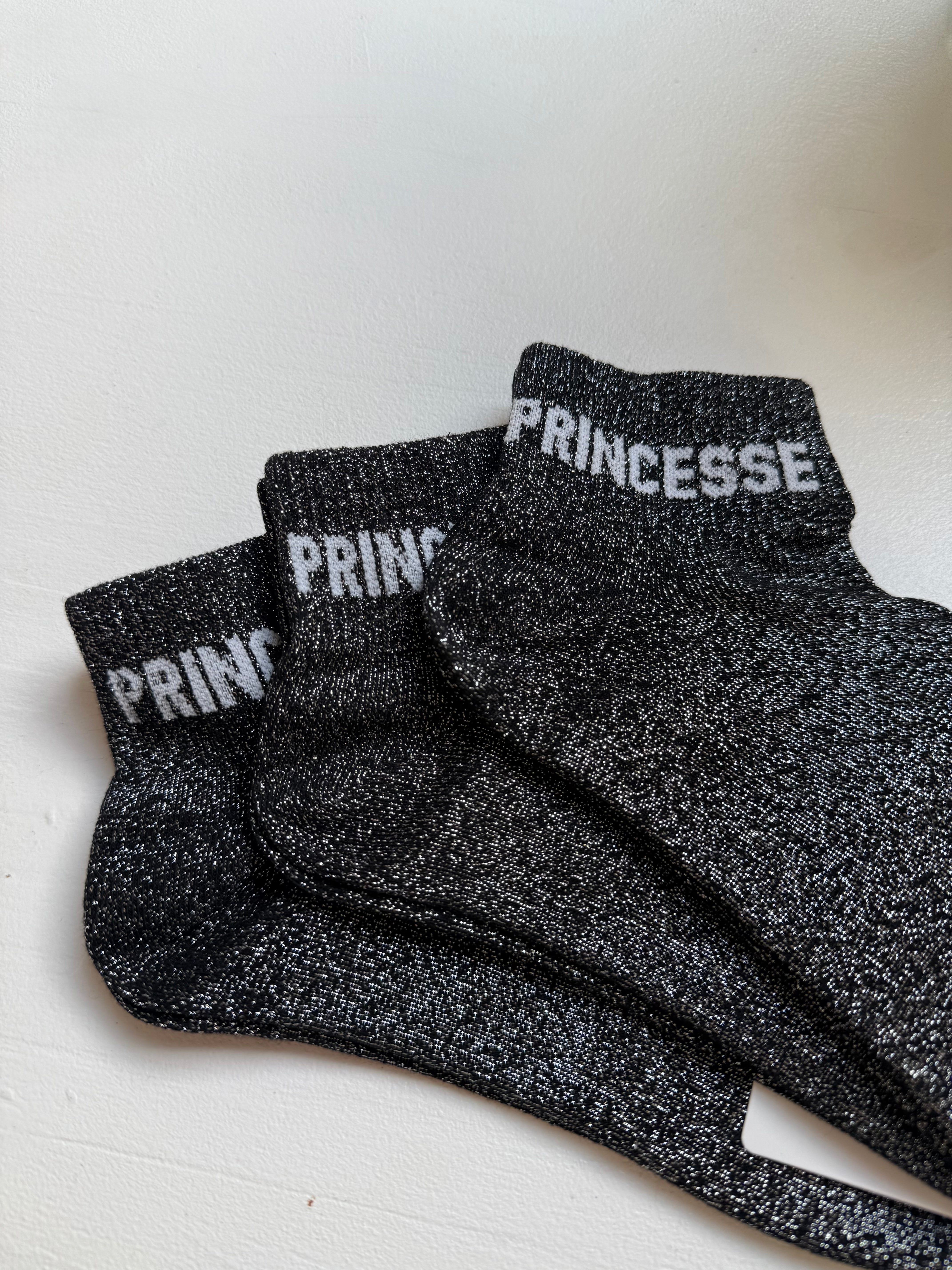 Chaussettes courtes à paillettes