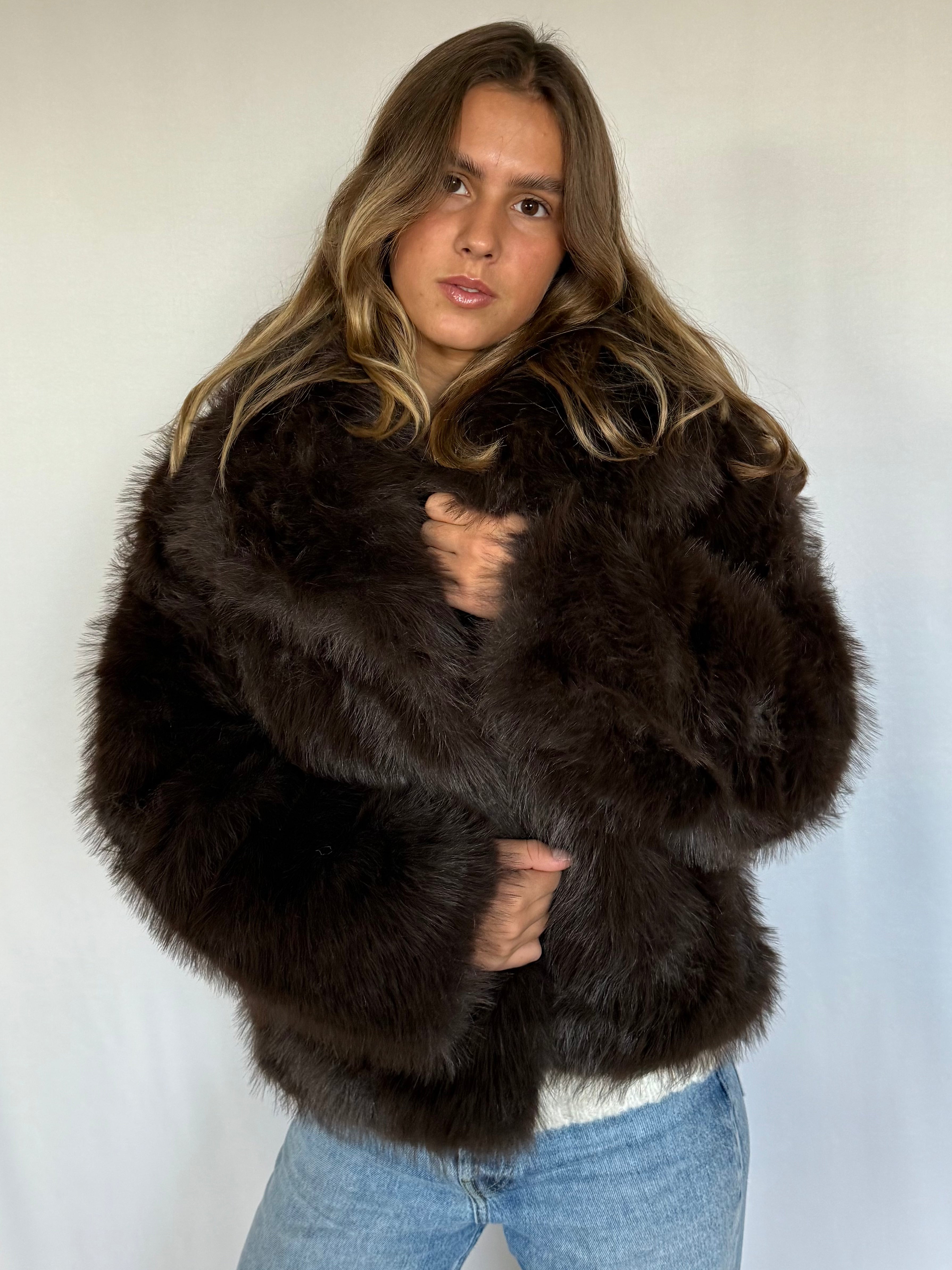 Manteau fourrure PILI