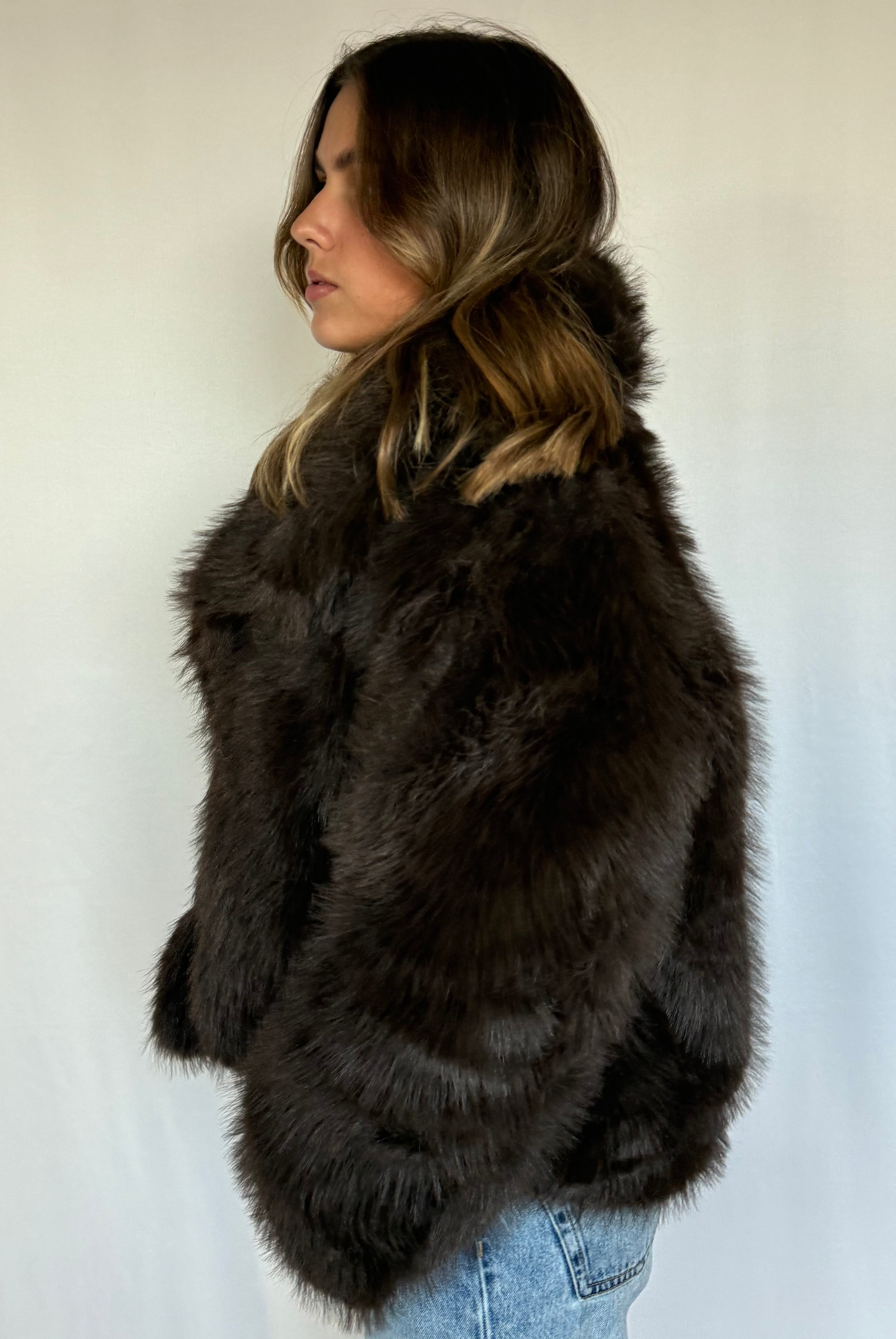Manteau fourrure PILI
