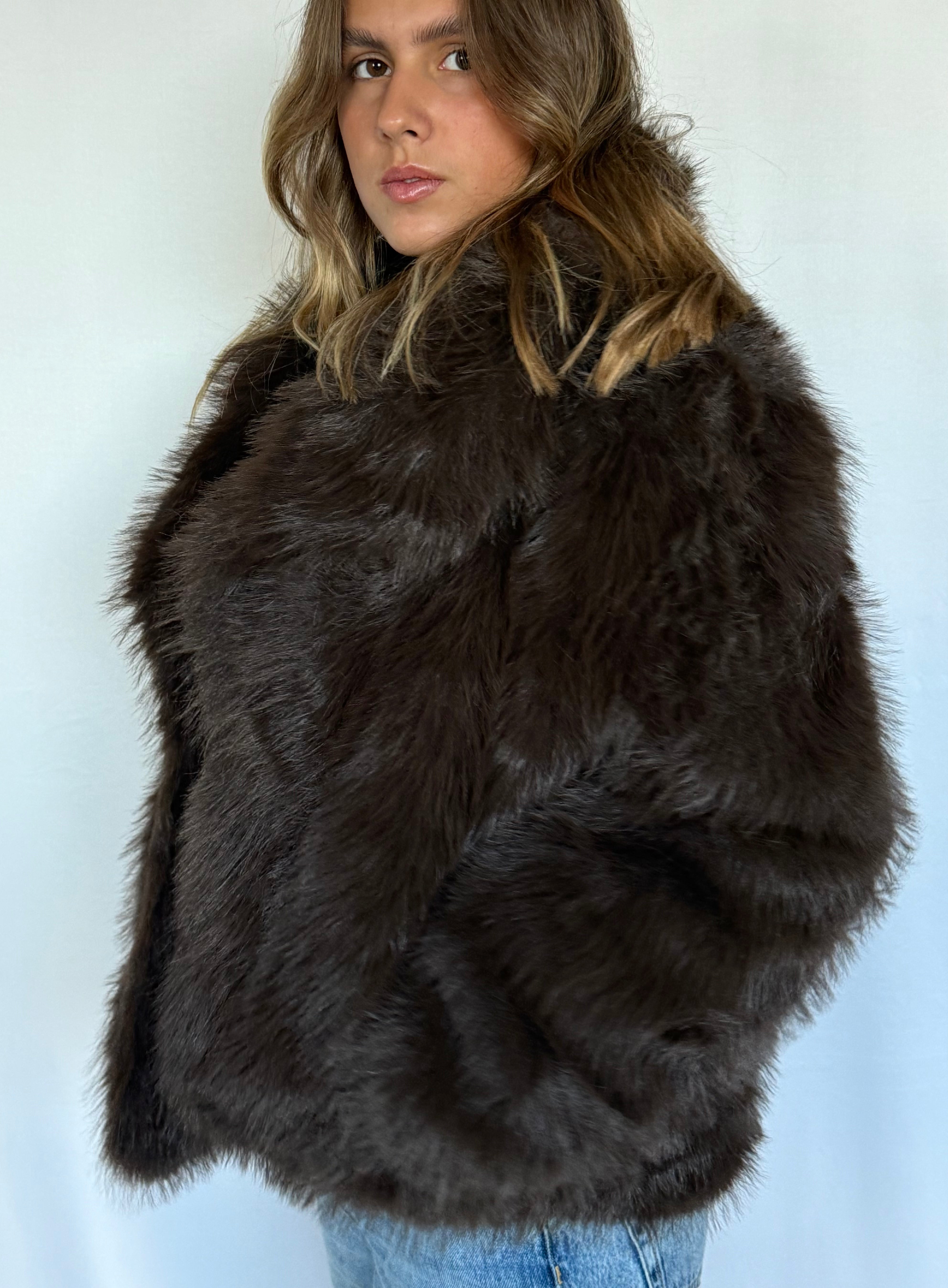 Manteau fourrure PILI