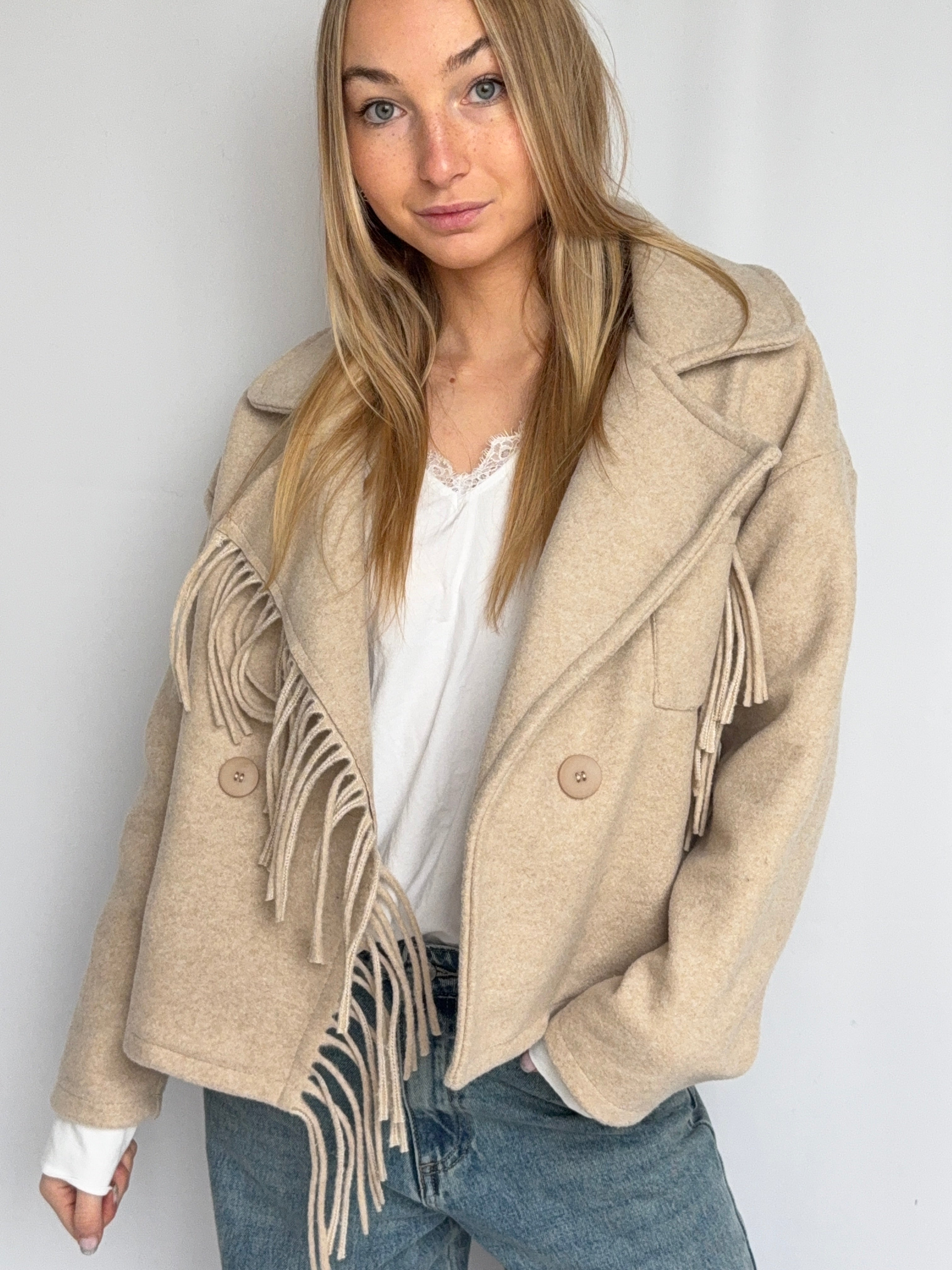Veste en laine FLORA