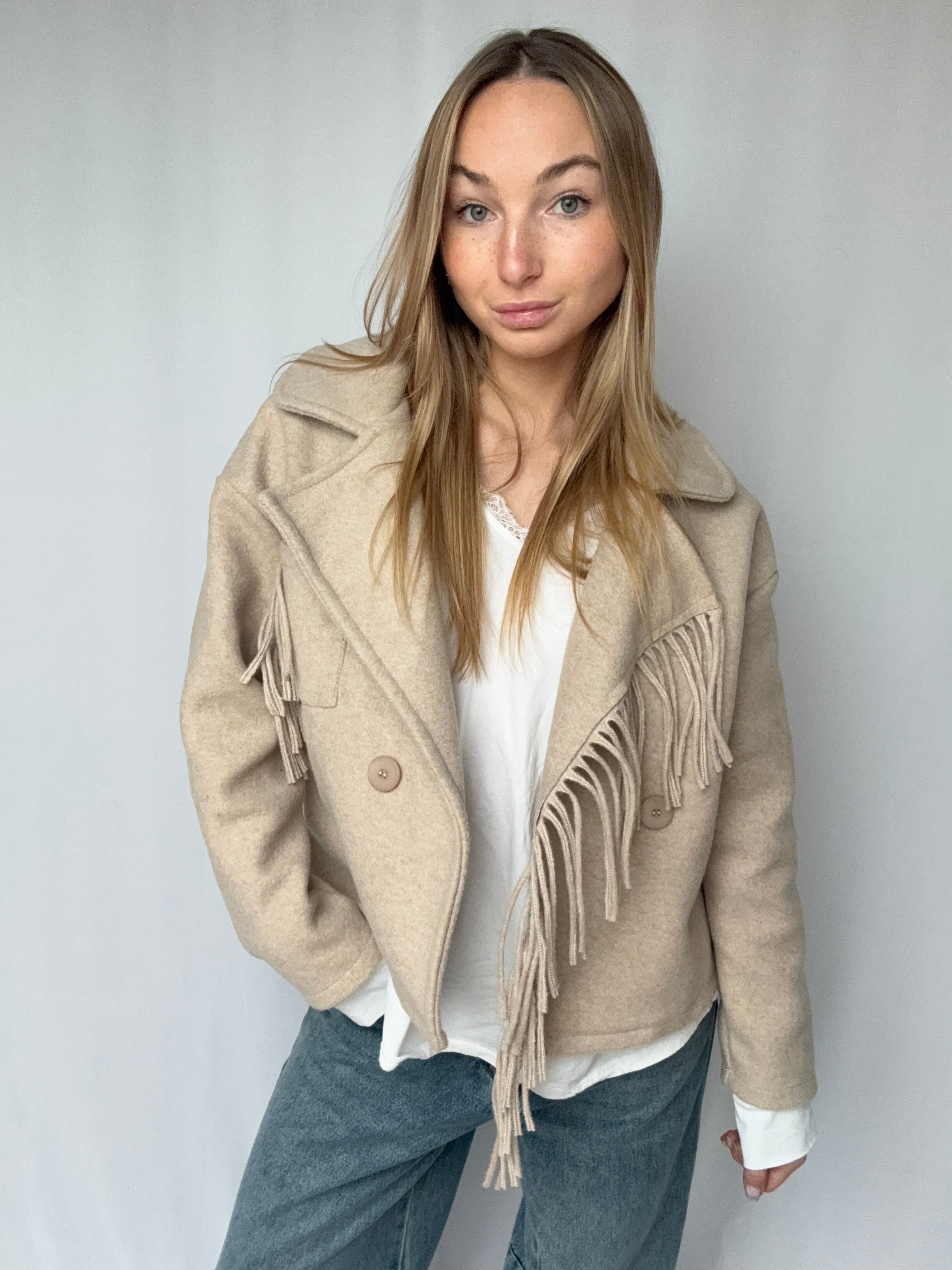 Veste en laine FLORA