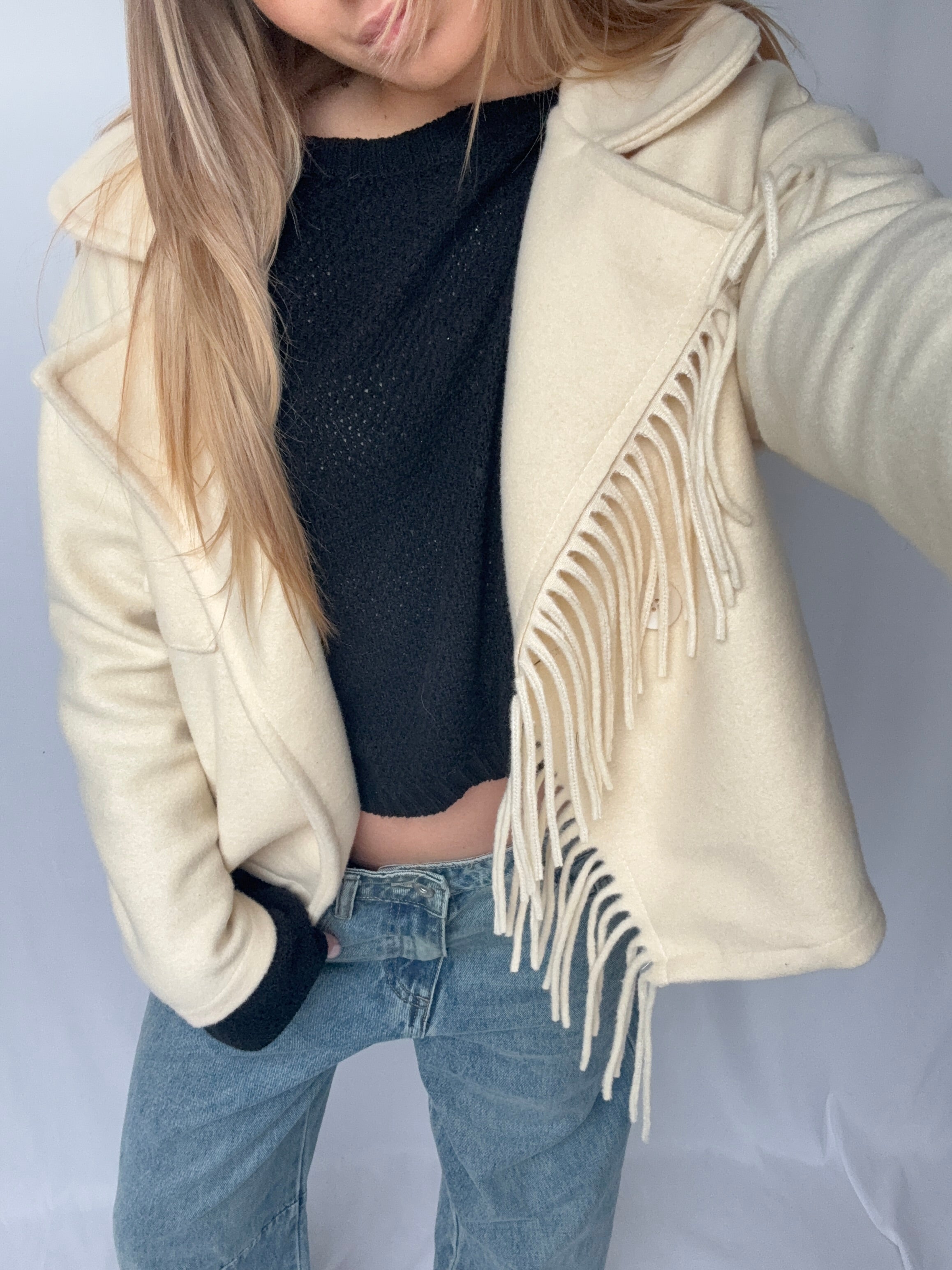Veste en laine FLORA