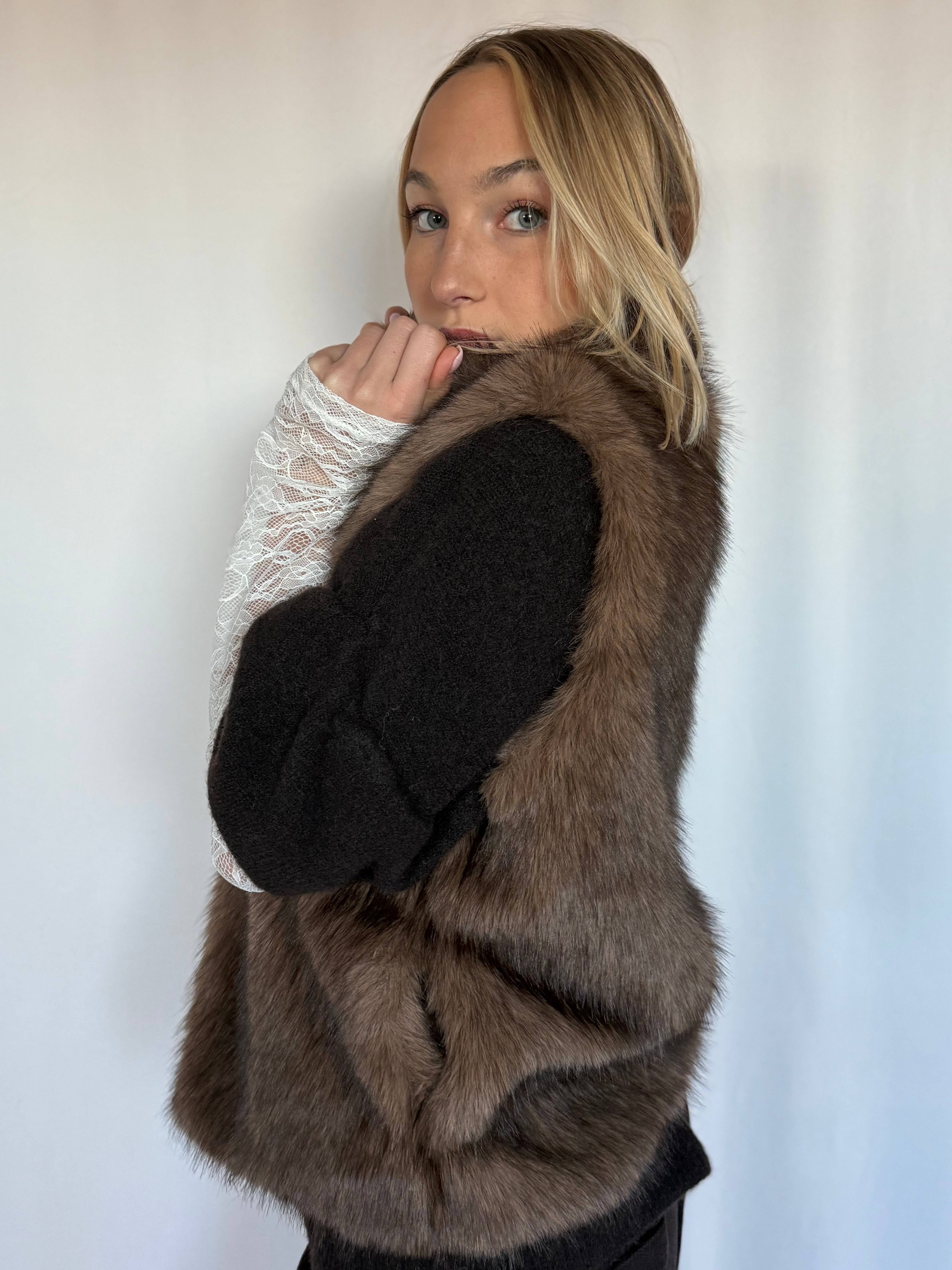 Veste fourrure BALOU