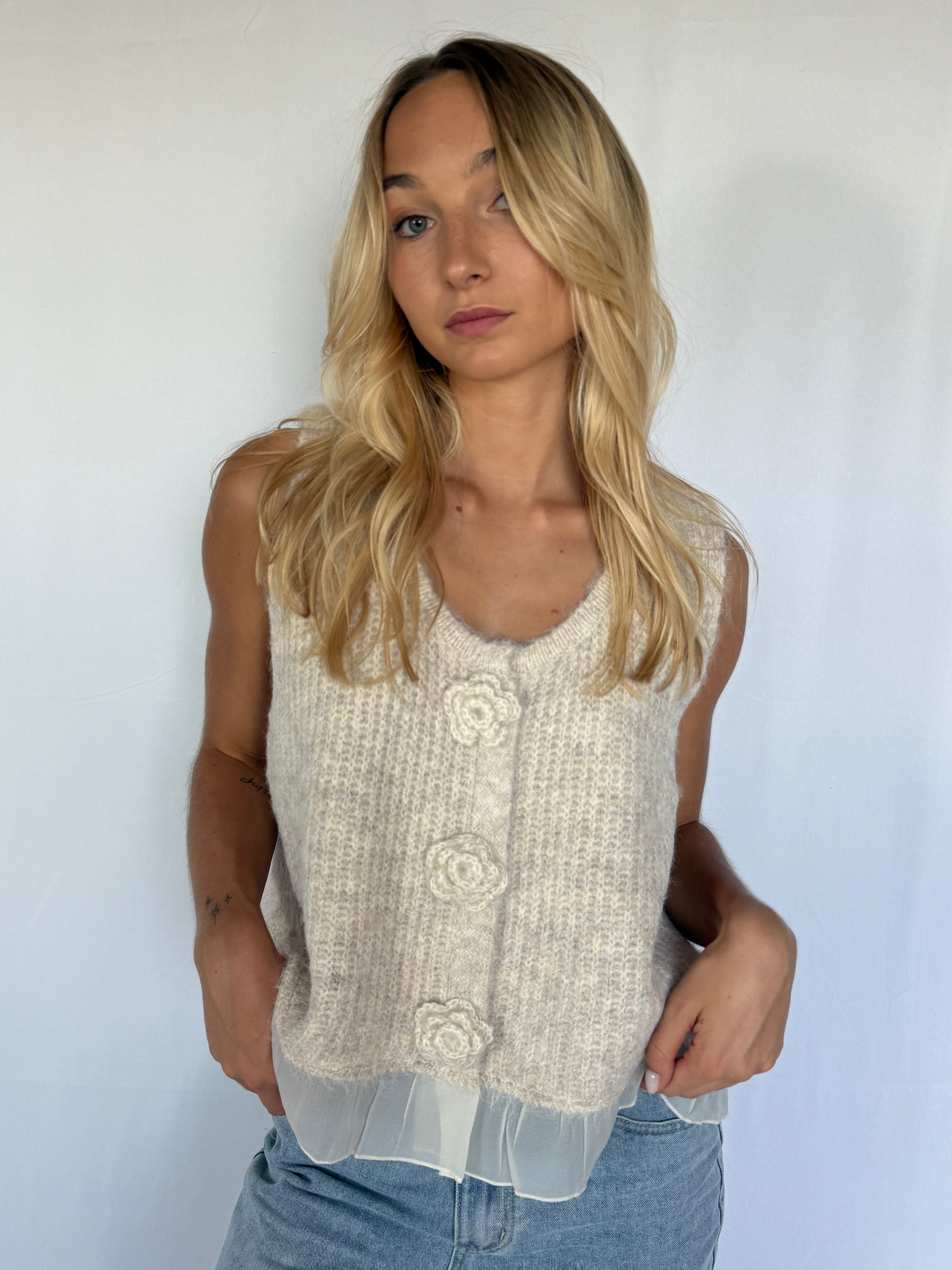 Pull sans manche VOLUPT
