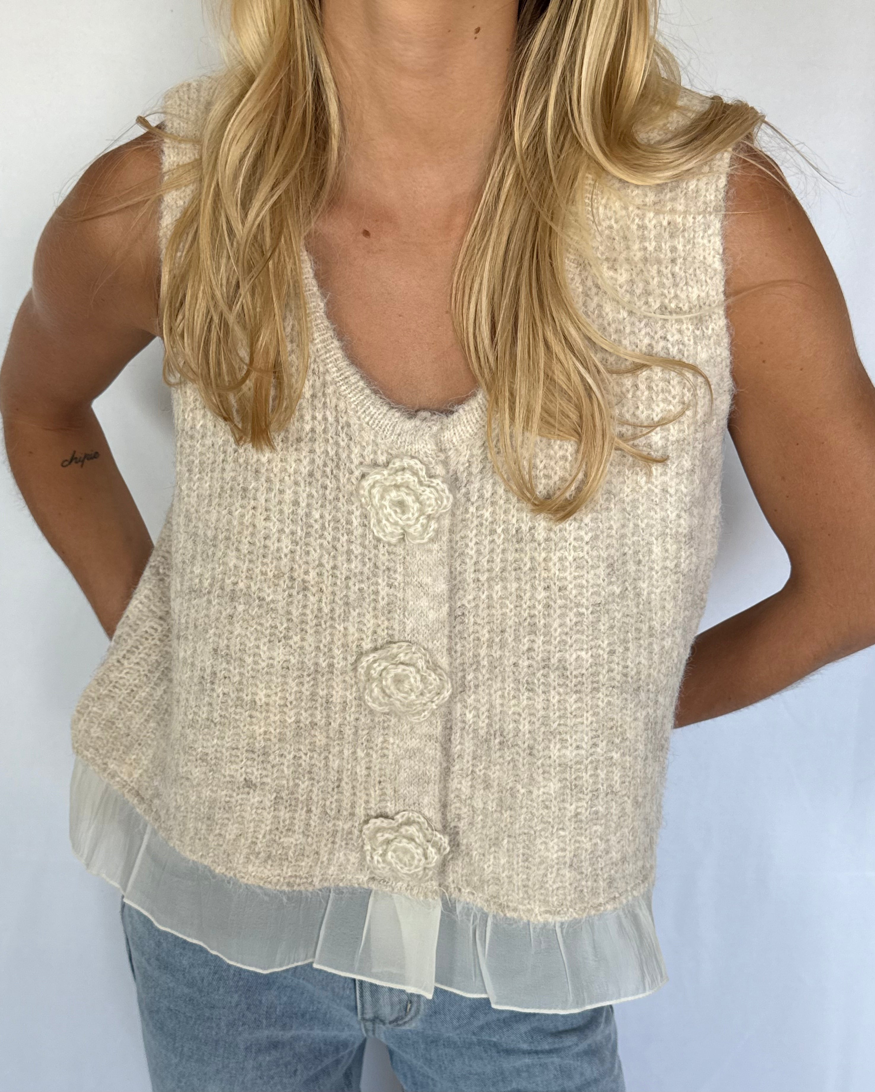 Pull sans manche VOLUPT