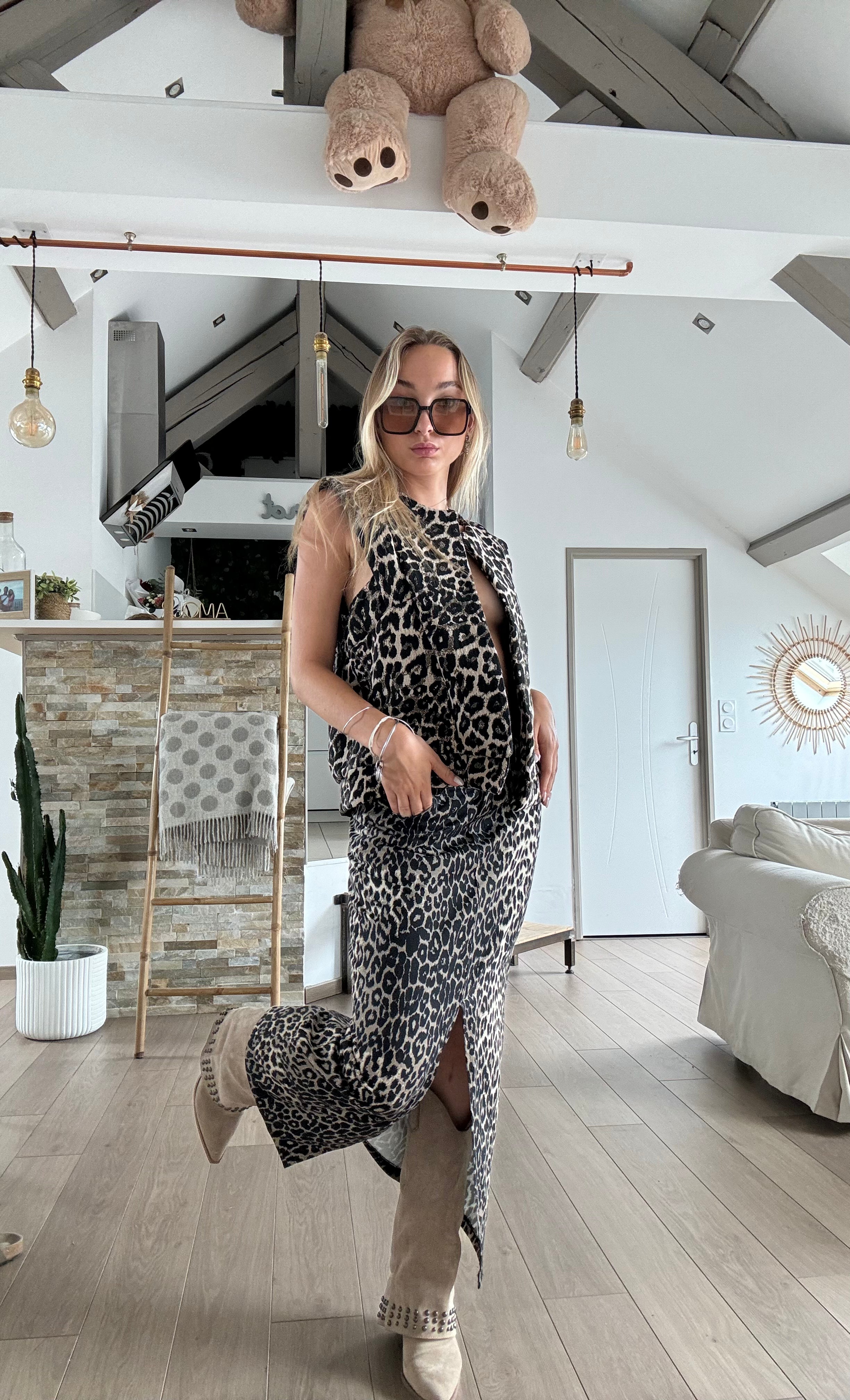 Veste sans manche LÉOLYA