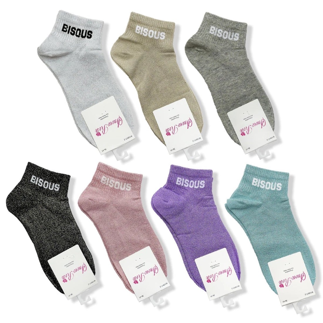 Chaussettes courtes à paillettes, photo 3