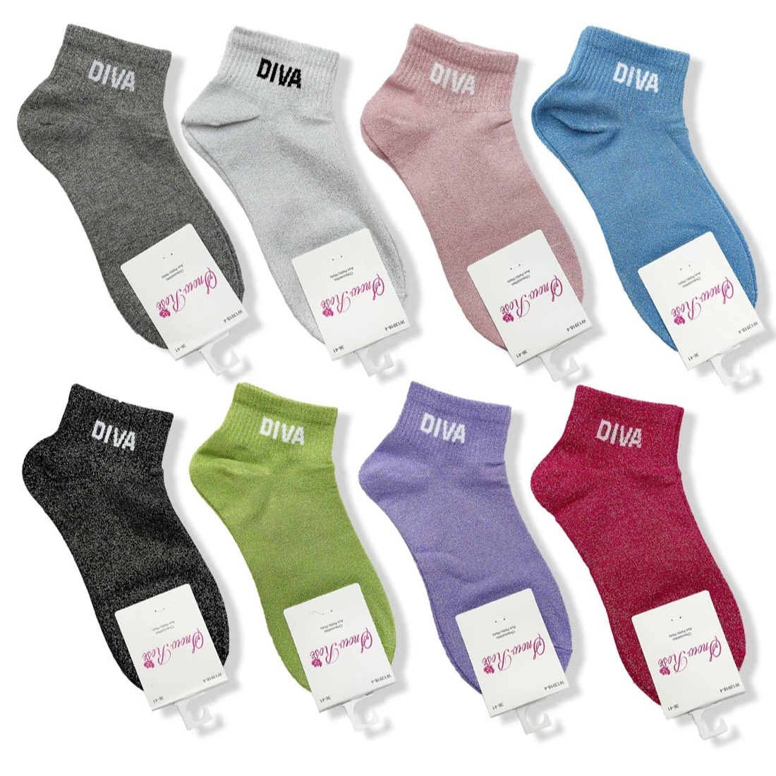 Chaussettes courtes à paillettes, photo 4