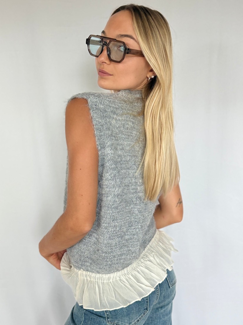 Pull sans manche ELIA, photo 5