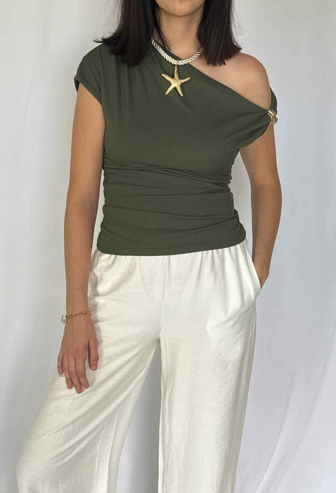Top asymétrique CLAUDIA, photo 3