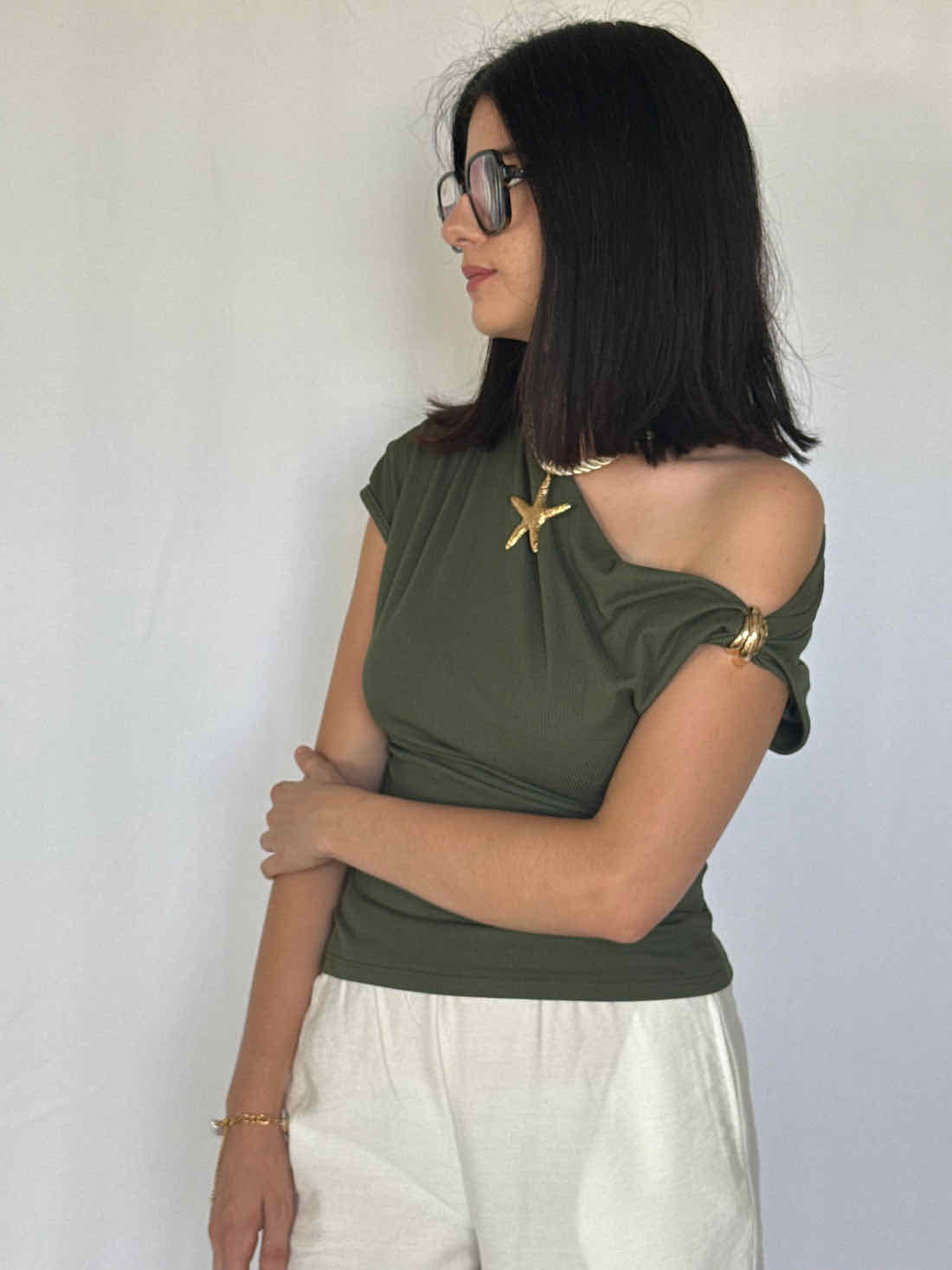Top asymétrique CLAUDIA, photo 5