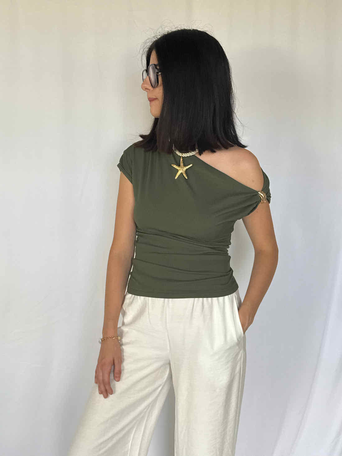 Top asymétrique CLAUDIA, photo 9